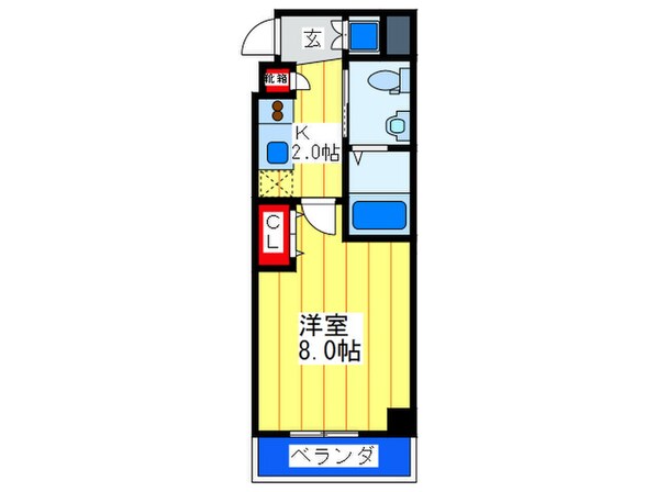 M　s　courtの物件間取画像